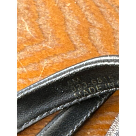 A.N.A. Women’s Slip On Strappy Sandal Heels Black Size 8M Sku 0300 / 2771 - Picture 12 of 14